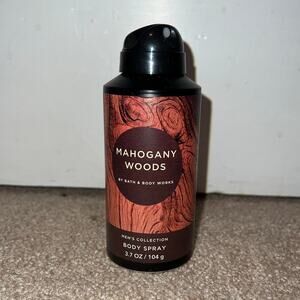 New Bath & Body Works Mahogany Woods Men's Collection